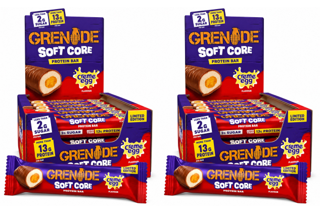 Grenade Soft Core Creme Egg Protein Bars 36 x 45g
