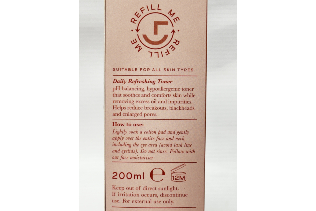 Good Human Daily Refreshing Toner 200ml with Salicylic Acid Rose Water & Aloe Vera