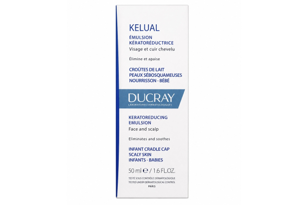 Ducray Kelual Keratoreducing Emulsion Infant Cradle Cap Scaly Skin Infants Babies 50ml