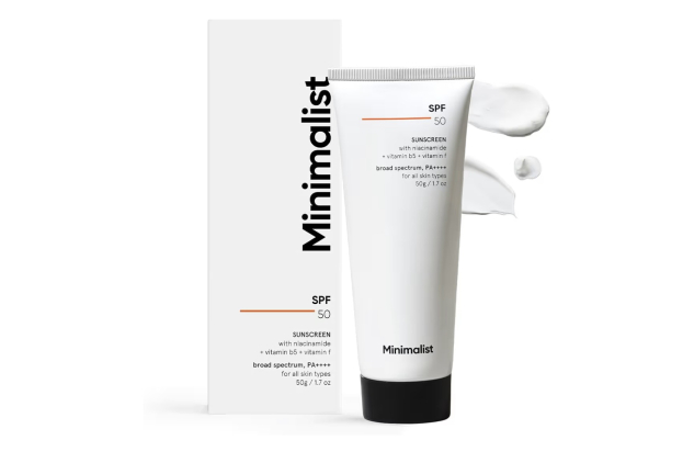 Minimalist Sunscreen SPF 50 Lightweight No White Cast Broad Spectrum PA ++++ 50g