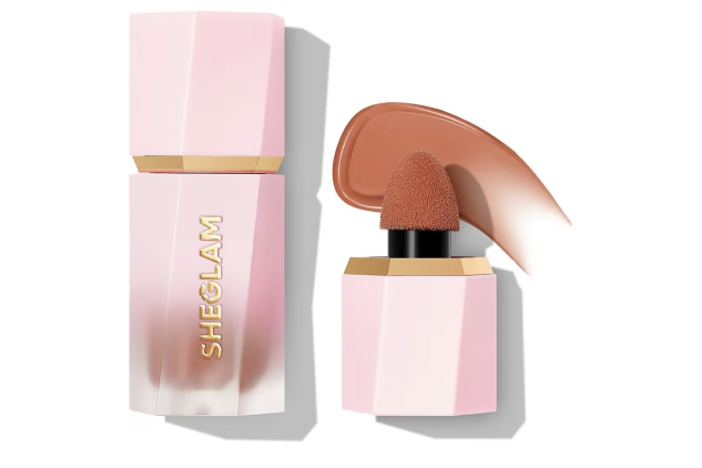 SHEGLAM Color Bloom Liquid Blush Makeup for Cheeks Matte Finish Shade Birthday Suit 5.2ml