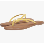 Women’s Thong Sandal Yellow Size UK 2