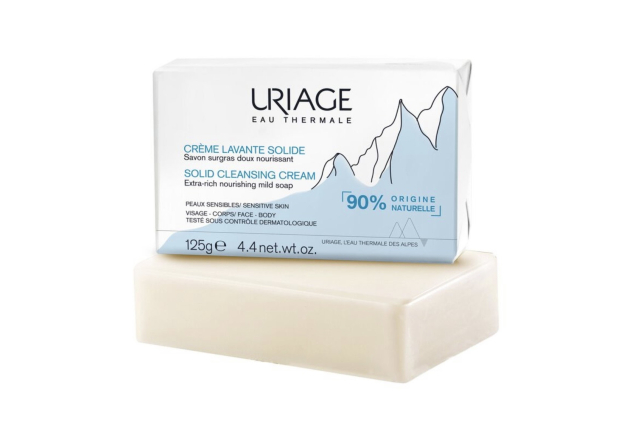 URIAGE CRÈME LAVANTE SOLIDE Soap Bar Face & Body 125g