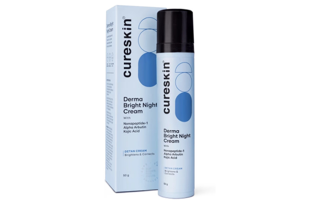 Cureskin Kojic Acid Face Cream for Uneven Skin Tone & Dullness With Alpha Arbutin Niacinamide & Nonapeptide 50g