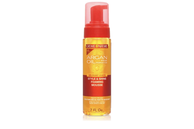 Creme of Nature Argan Oil From Morocco Style & Shine Foaming Mousse 207ml