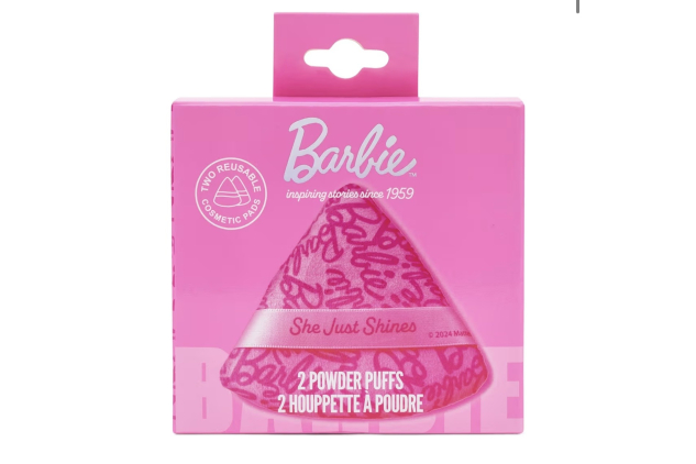Make-Up Powder Puff Duo 2 Pack Reusable Triangle Powder Puffs for Loose & Pressed Powder