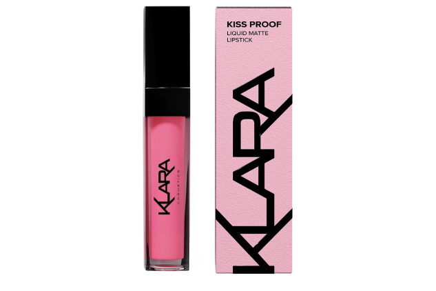 Kiss Proof Liquid Matte Lipstick 10 Madgenta by Klara 8ml