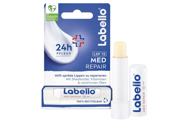 Labello Med Repair Lip Balm Mineral Oil-Free Lip Care with SPF15 4.8g