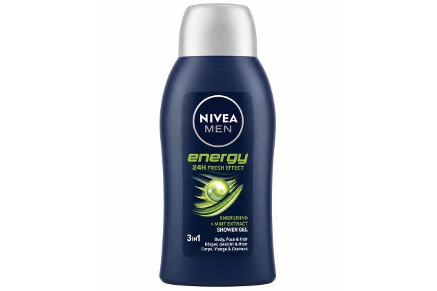 NIVEA MEN Energy Mini Body Wash Travel Size 50ml