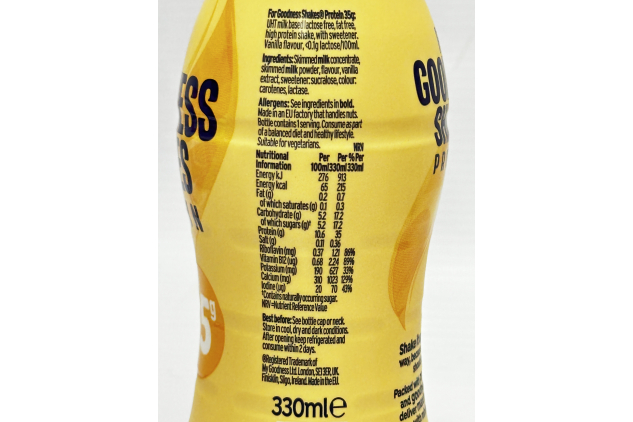 For Goodness Shakes Vanilla Protein Shakes 8 x 330ml