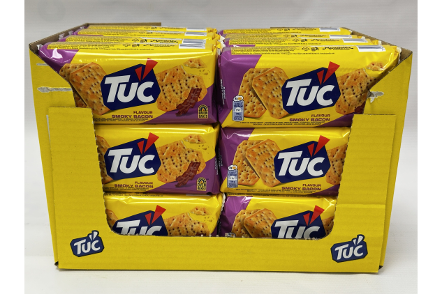 TUC Smoky Bacon Flavour Crackers 24 x 100g