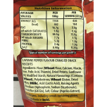 Jacob’s Crinklys Frank’s RedHot Cayenne Pepper Snack Biscuits 15 x 90g