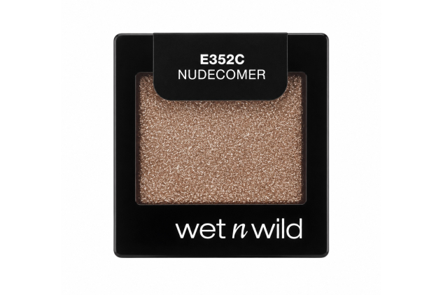 Wet n Wild, Color Icon Glitter Single Eyeshadow Shade Nudecomer 1.4g