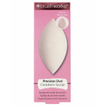 Brushworks Precision Oval Complexion Makeup Sponge