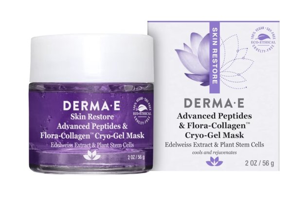 Derma-E Advanced Peptides and Flora-Collagen Cryo-Gel Mask 56g
