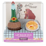 Beauty Disney Lady and the Tramp Lip Balm Duo Vanilla & Strawberry Flavour 1.5g and 5g
