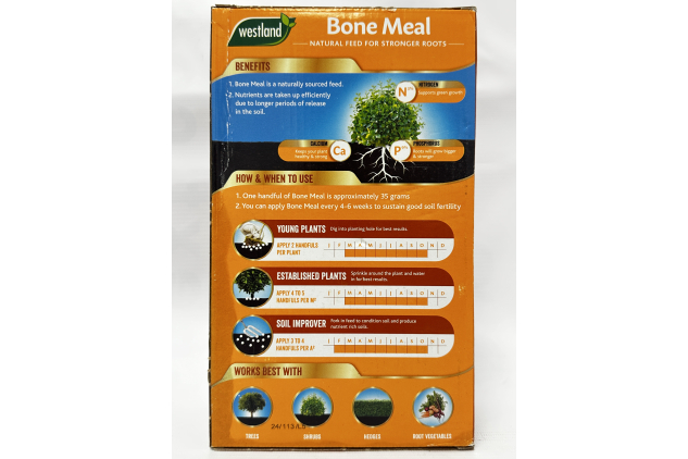 Westland Bone Meal Root Builder Natural Plant Feed 1.5kg
