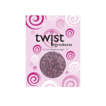 Twist Ingredients Shimmer Aubergine Cake Topper Sprinkles - 800g Edible Shimmer Cupcake Decorations