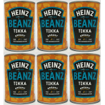 Heinz Beanz Tikka Creamy Baked Beans 6 x 390g