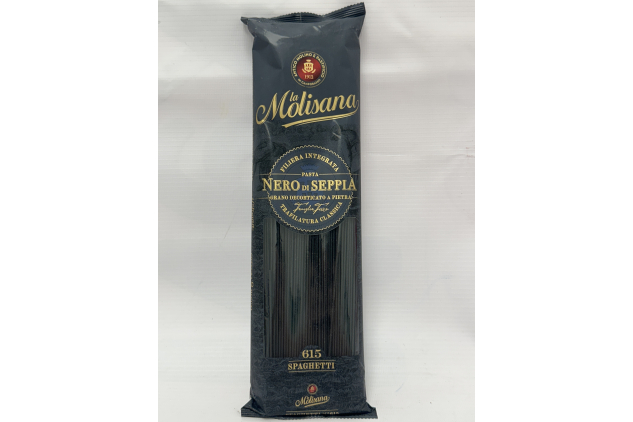 La Molisana Nero di Seppia Spaghetti 615 | Squid Ink Pasta 500g