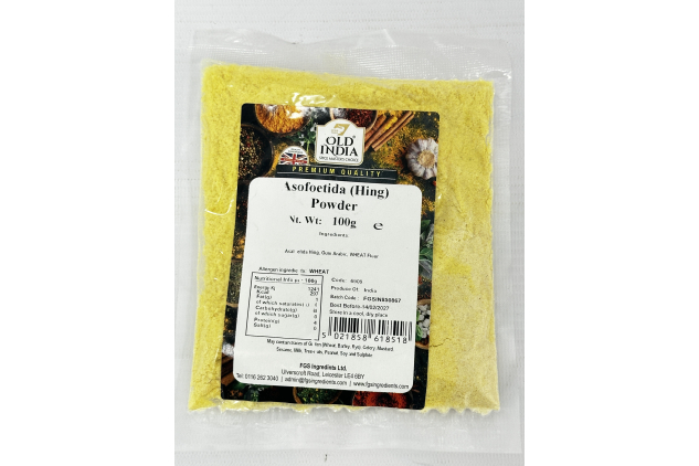 Old India Asafoetida Hing Powder 100g