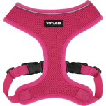Voyager Aerolite No Pull Mesh Dog Harness Fuchsia Large