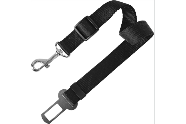 Dingo Dog Car Seat Belt Harness Attachment Black Medium