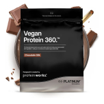 Protein Works Vegan Protein 360 Platinum Innovation Premium Vegan Protein Powder Protein Shake Chocolate Silk 28 Servings 1kg