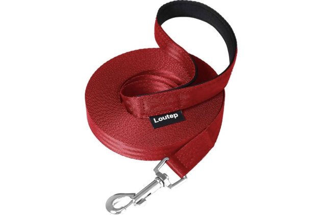Loutep Red Dog Training Lead 20m Long Line