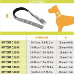 Ferplast Daytona Grey Padded Dog Collar 45-53cm