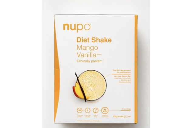 NUPO Diet Shake Mango Vanilla Flavour 12 Servings