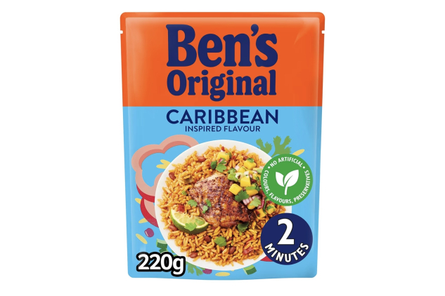 Ben’s Original Caribbean Microwave Rice 220g pouch