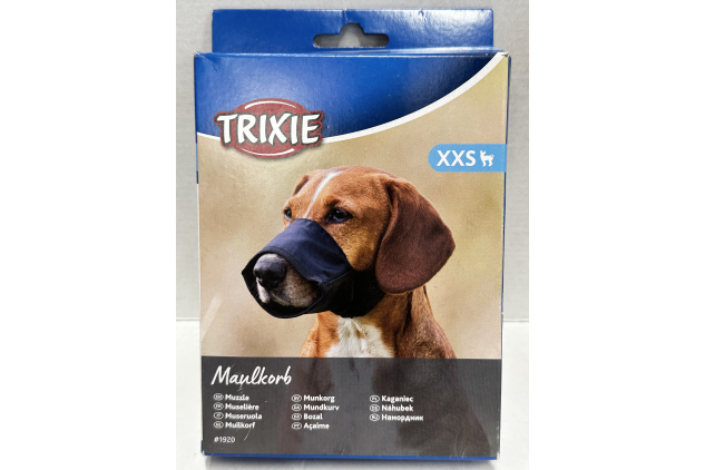 TRIXIE Dog Muzzle Black XXS
