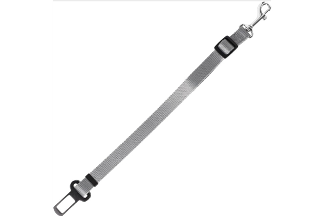 Dingo Grey Dog Car Seat Belt Size M 70cm