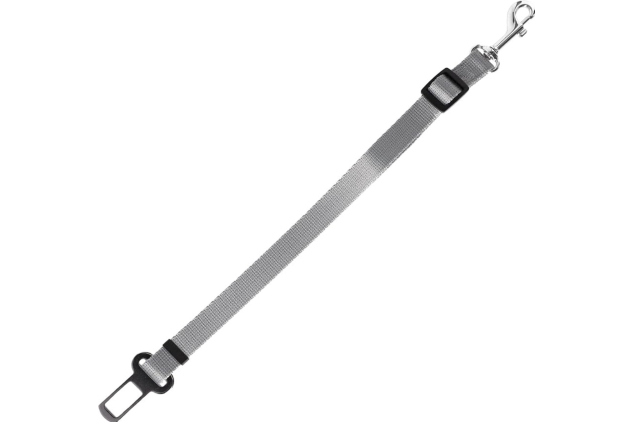 Dingo Grey Dog Car Seat Belt Size L 85cm