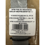 Dingo Grey Dog Car Seat Belt Size L 85cm