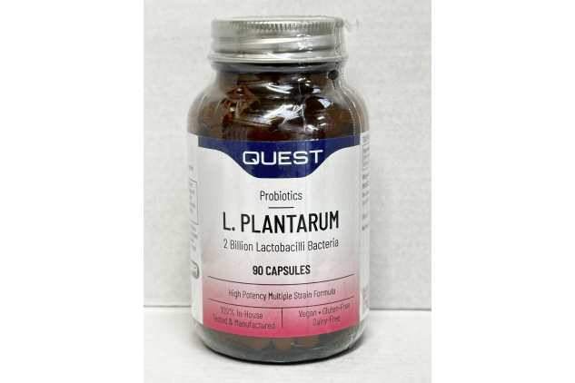 Quest L. Plantarum Probiotics 2 Billion 90 Capsules