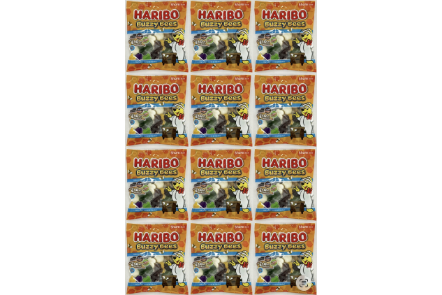 Haribo Buzzy Bees Sweets Share Bags 12 x 160g