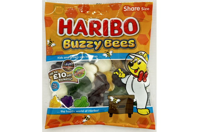 Haribo Buzzy Bees Sweets Share Bags 12 x 160g