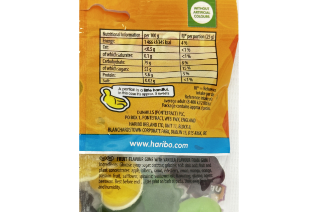 Haribo Buzzy Bees Sweets Share Bags 12 x 160g