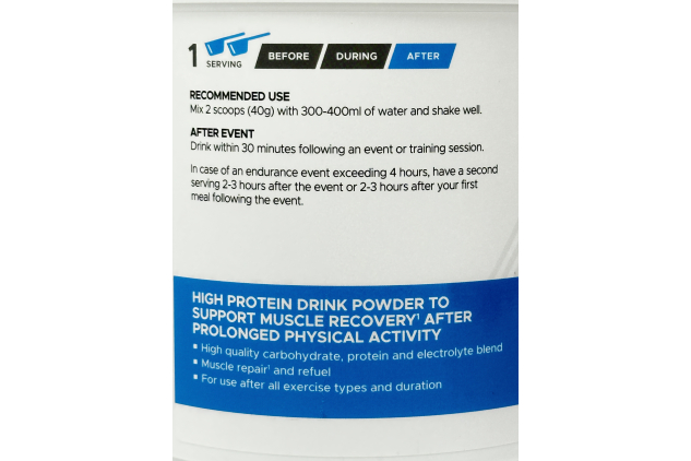 USN Pro Recover Chocolate Milk Recovery Drink Powder 400g