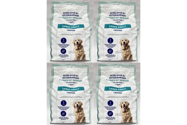Complete Pet Nutrition Large Adult Chicken Dry Dog Food 4 x 3kg = 12KG TOTAL