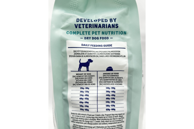 Complete Pet Nutrition Large Adult Chicken Dry Dog Food 4 x 3kg = 12KG TOTAL
