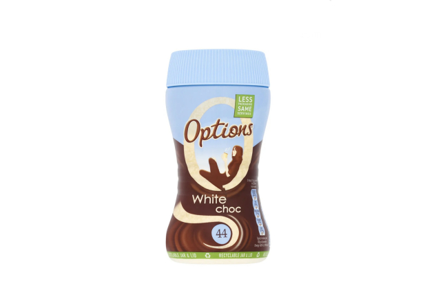Options White Choc Drink 220g