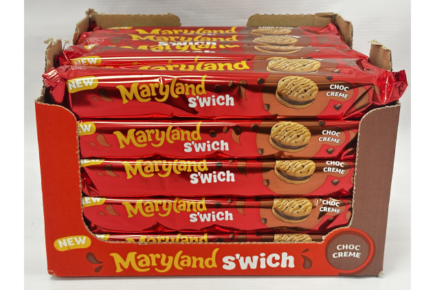 Maryland S’wich Choc Creme Chocolate Sandwich Cookies 20 x 150g