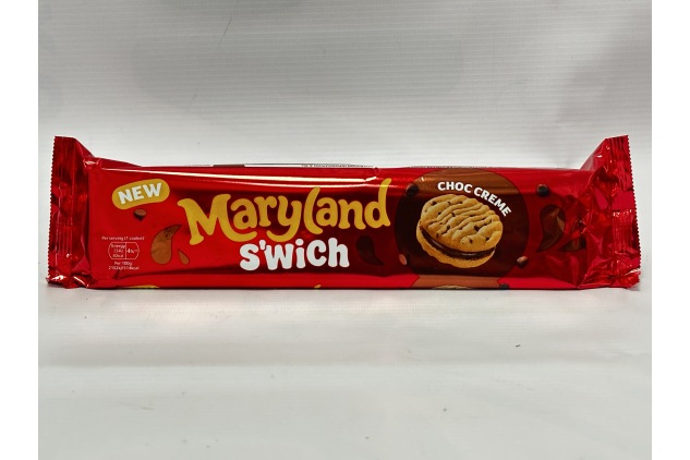 Maryland S’wich Choc Creme Chocolate Sandwich Cookies 20 x 150g