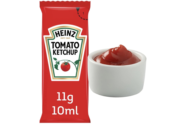 Heinz Tomato Ketchup Sachets 200 x 10ml