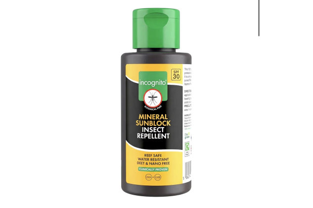 Incognito Sunblock Insect Repellent SPF30 100ml