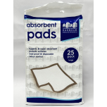 Harbour Housewares Large Absorbent Pads 25 Pack 60 x 60cm