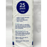 Harbour Housewares Large Absorbent Pads 25 Pack 60 x 60cm